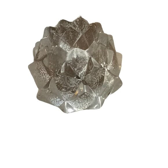 Orrefors Kostaboda | Accents | Vtg Orrefors Crystal Signed Candle ...